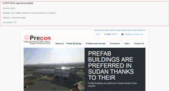 Desktop Screenshot of preconsudan.com